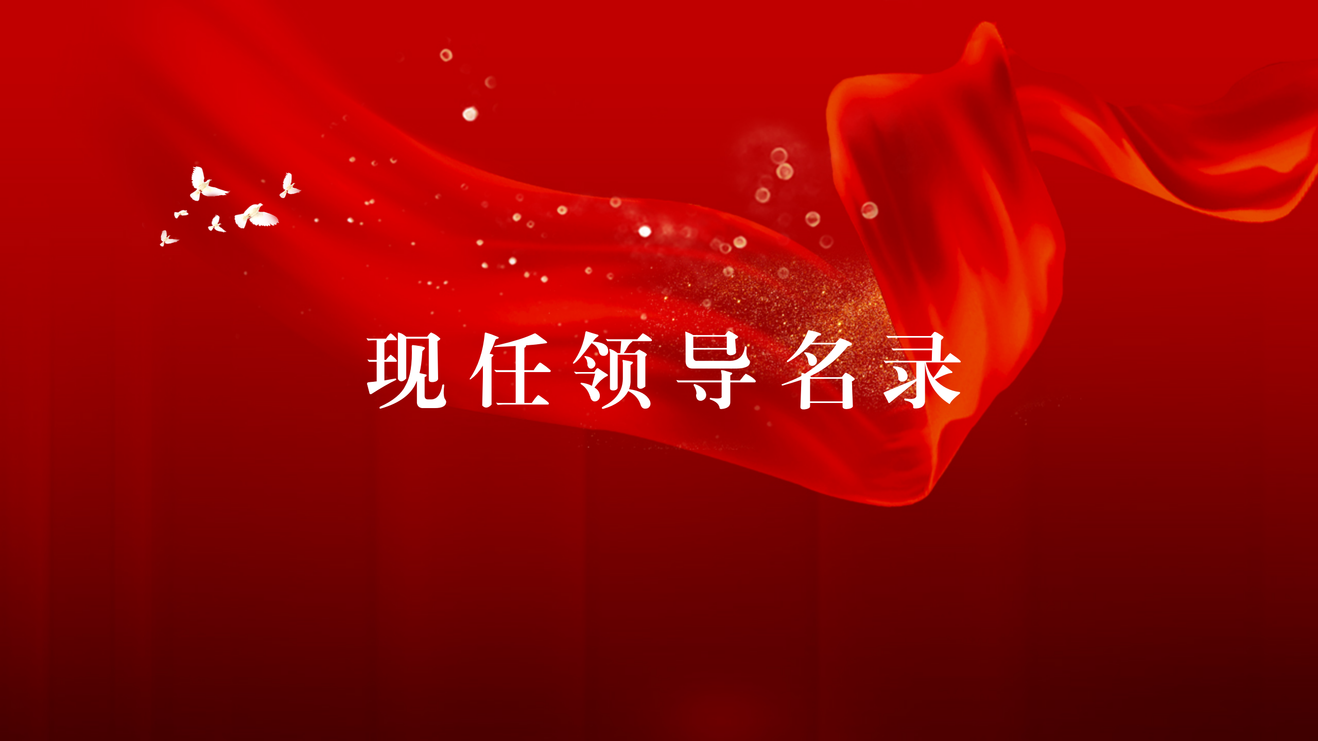 现任领导